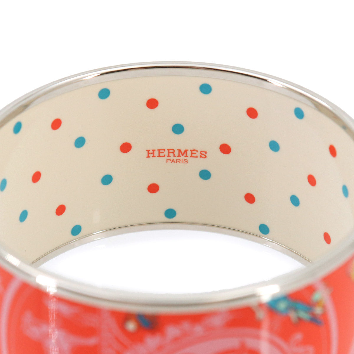 Email TGM Bracelet Bangle Orange Silver Accessory