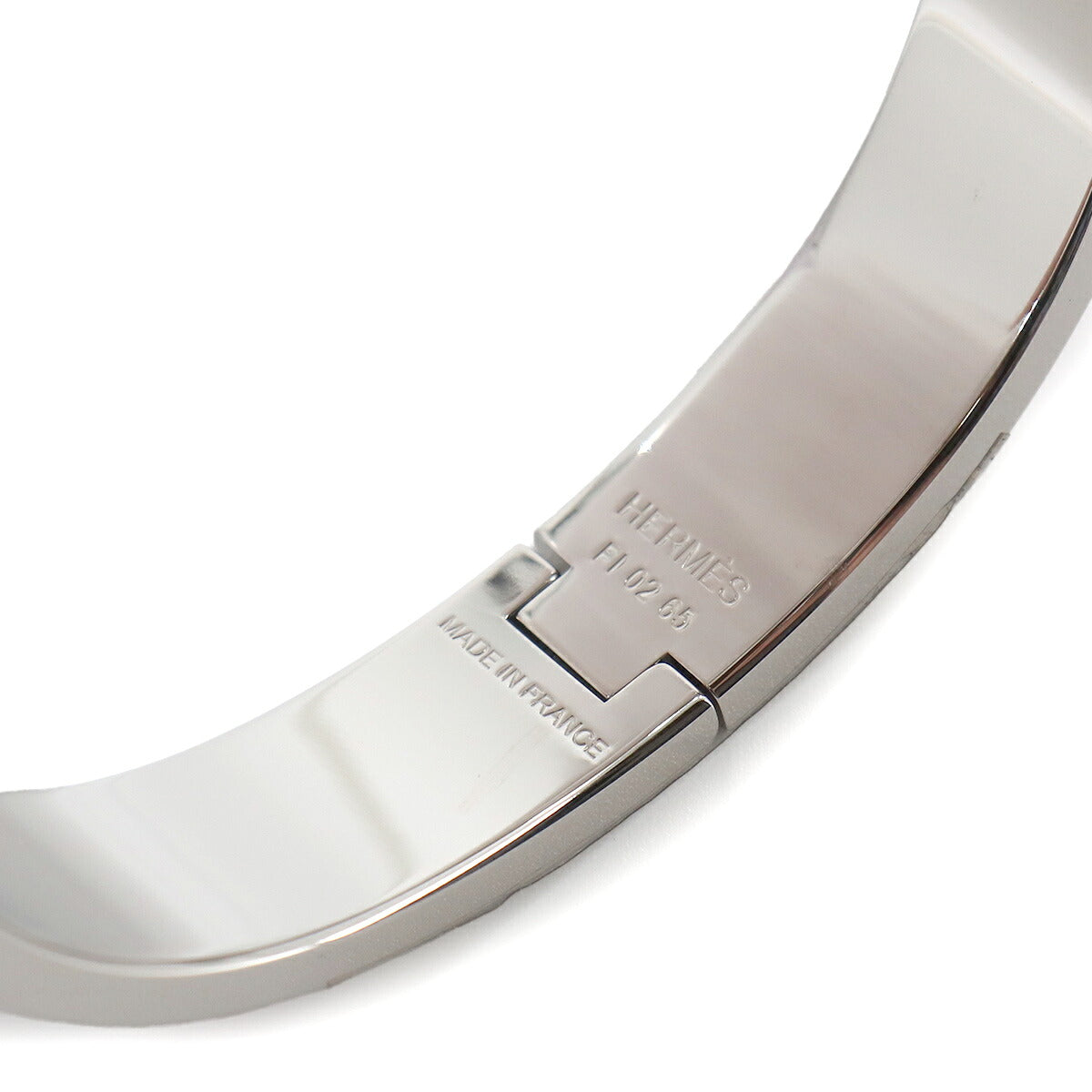 Clic H Bangle Bride de Cour Pink Silver