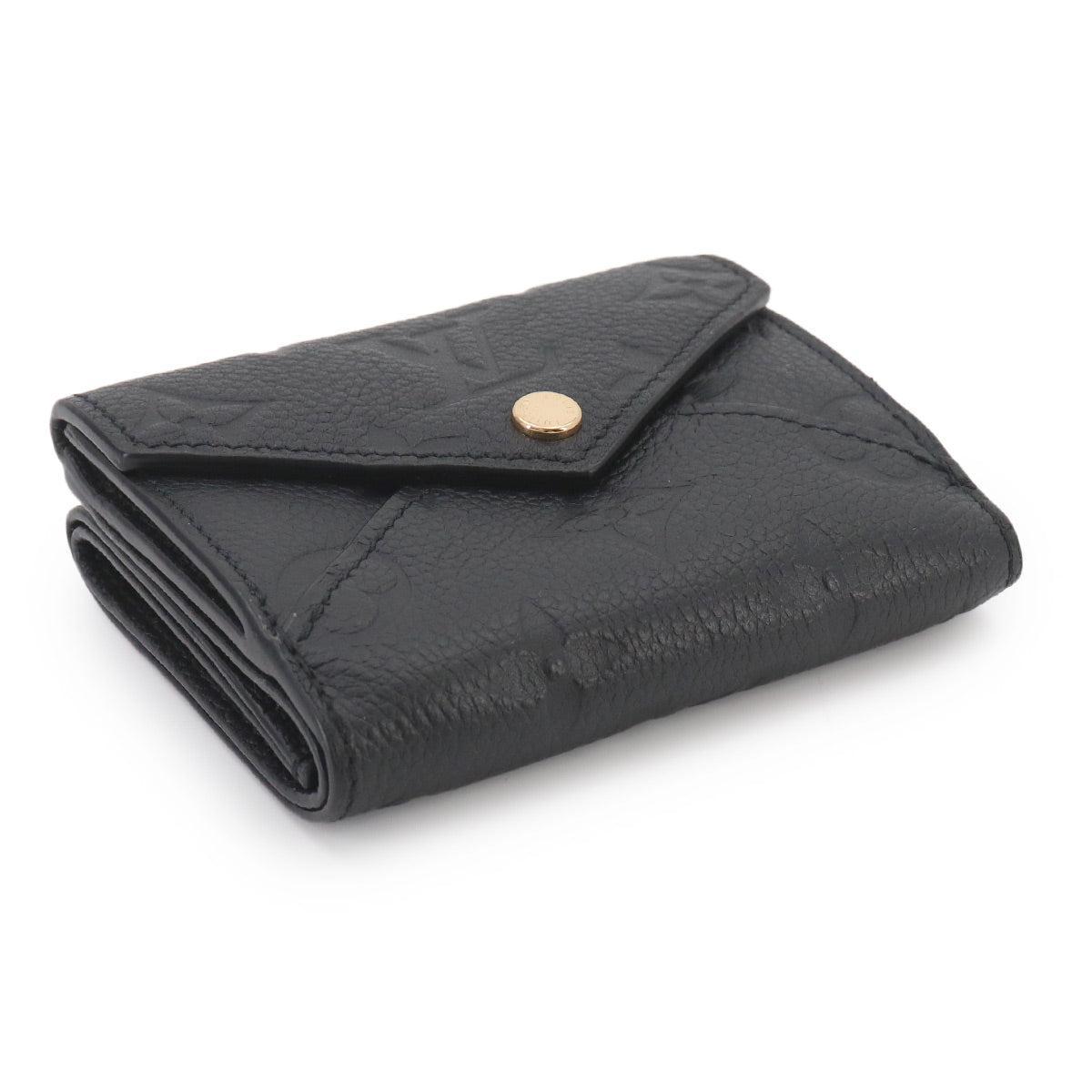 Monogram Empreinte Celeste Wallet Leather Black M82133