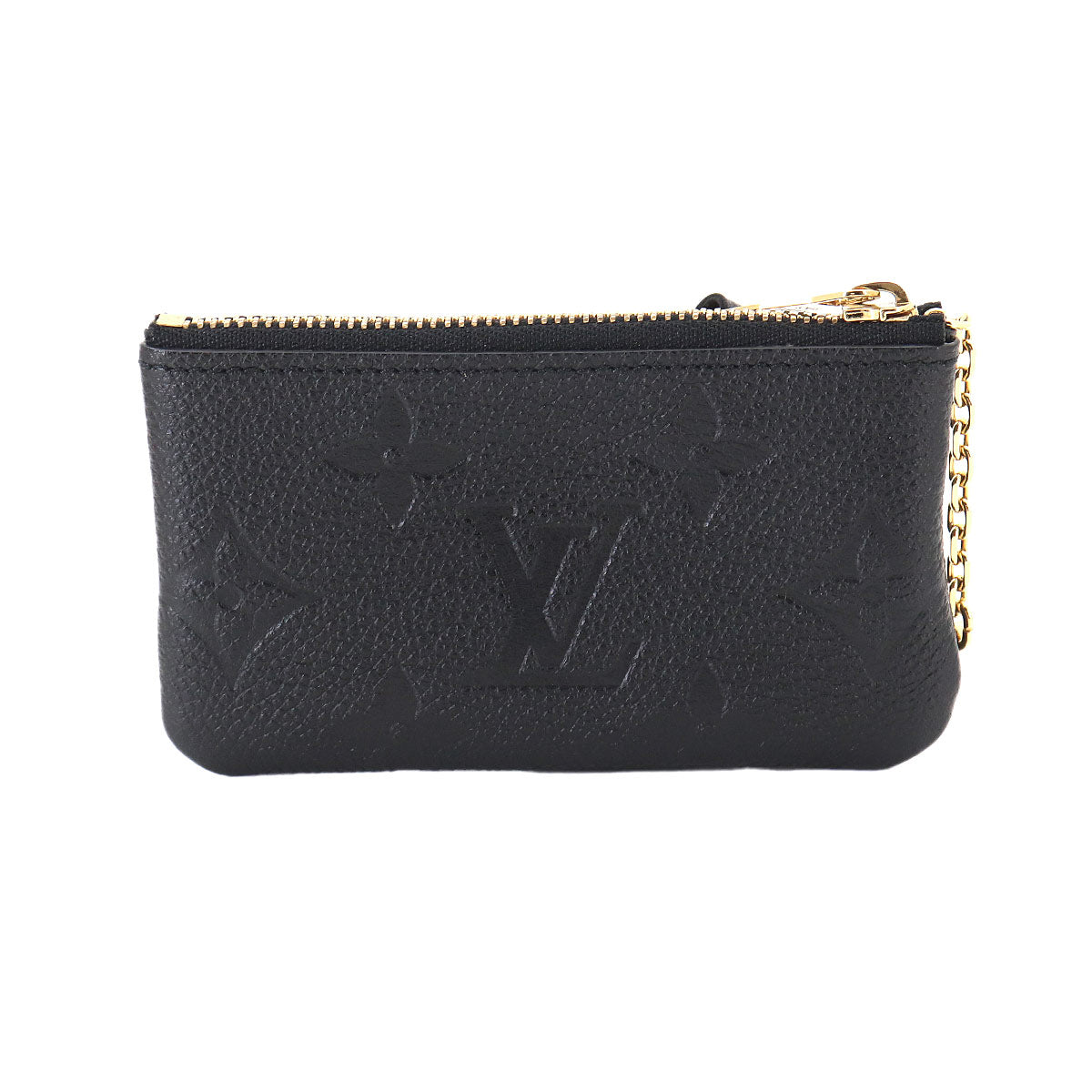 Monogram Empreinte Key Pouch Leather Black M80879