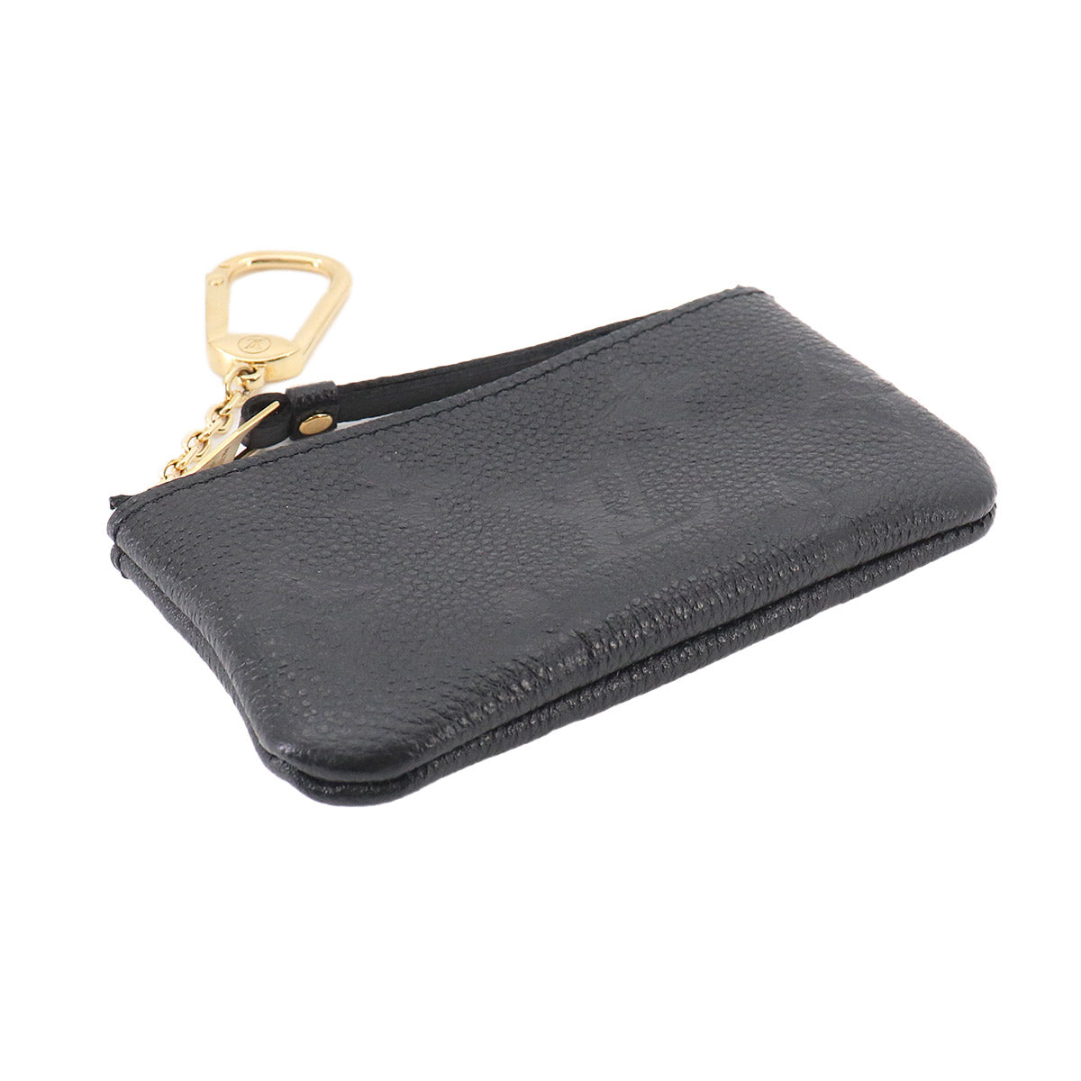 Monogram Empreinte Key Pouch Leather Black M80879
