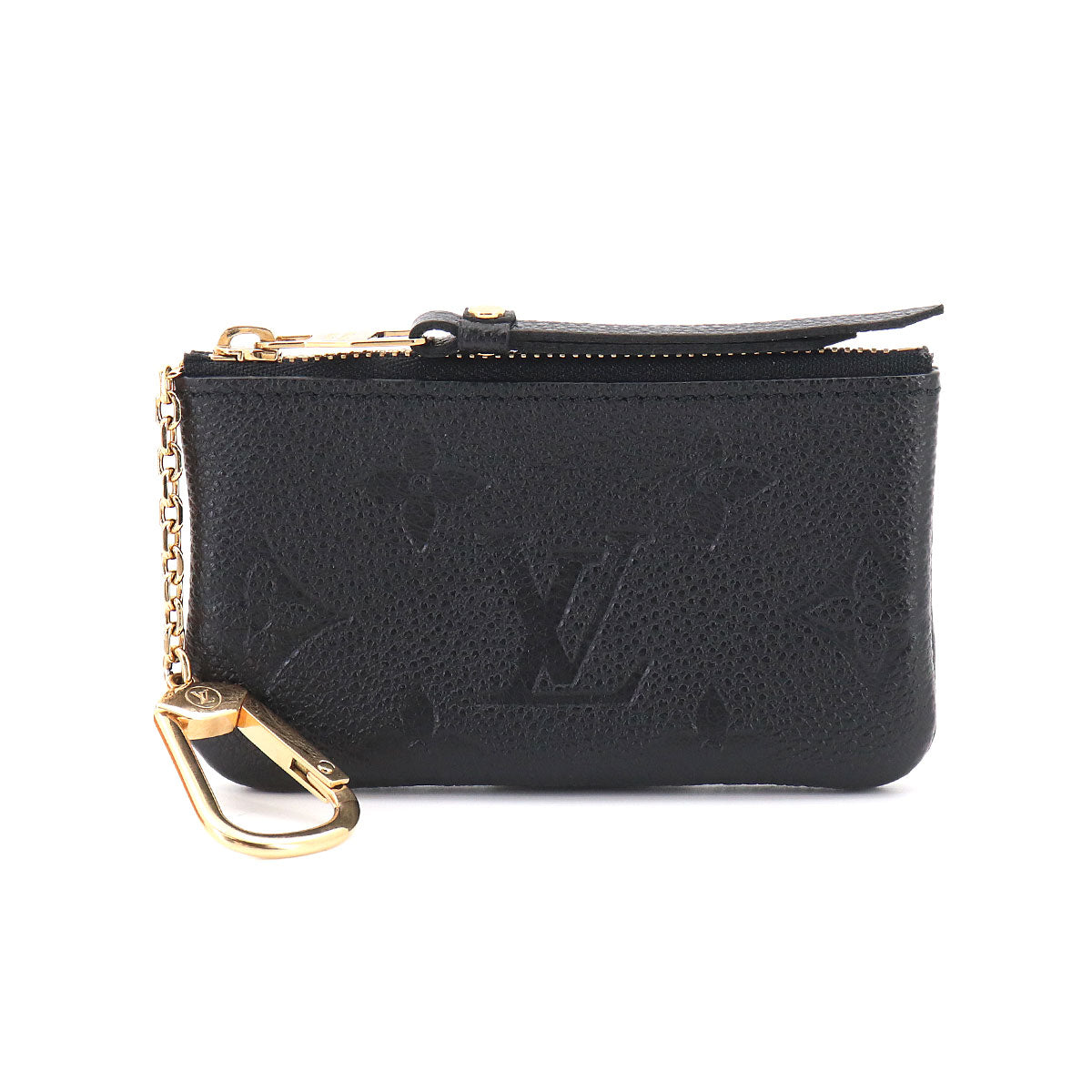 Monogram Empreinte Key Pouch Leather Black M80879