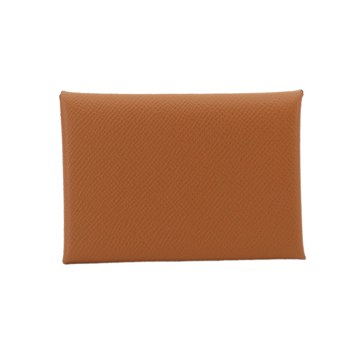 Calvi Duo Card Case Epsom Gold Vert Fizz Brown Purse