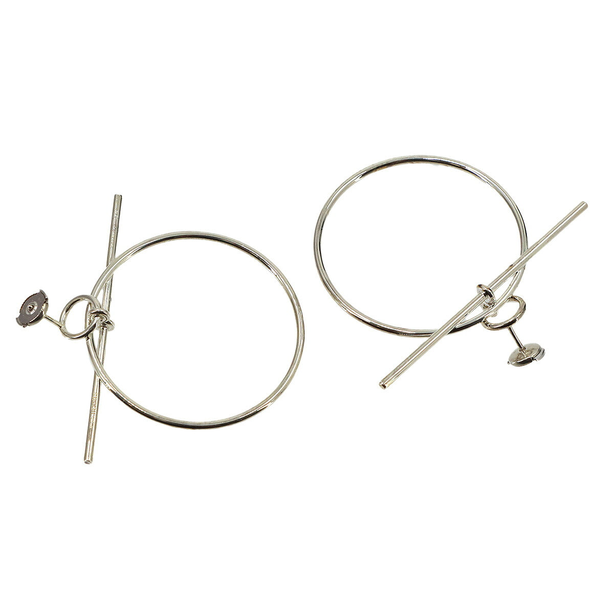 Loop MM Earrings Ag925 Silver Accessory
