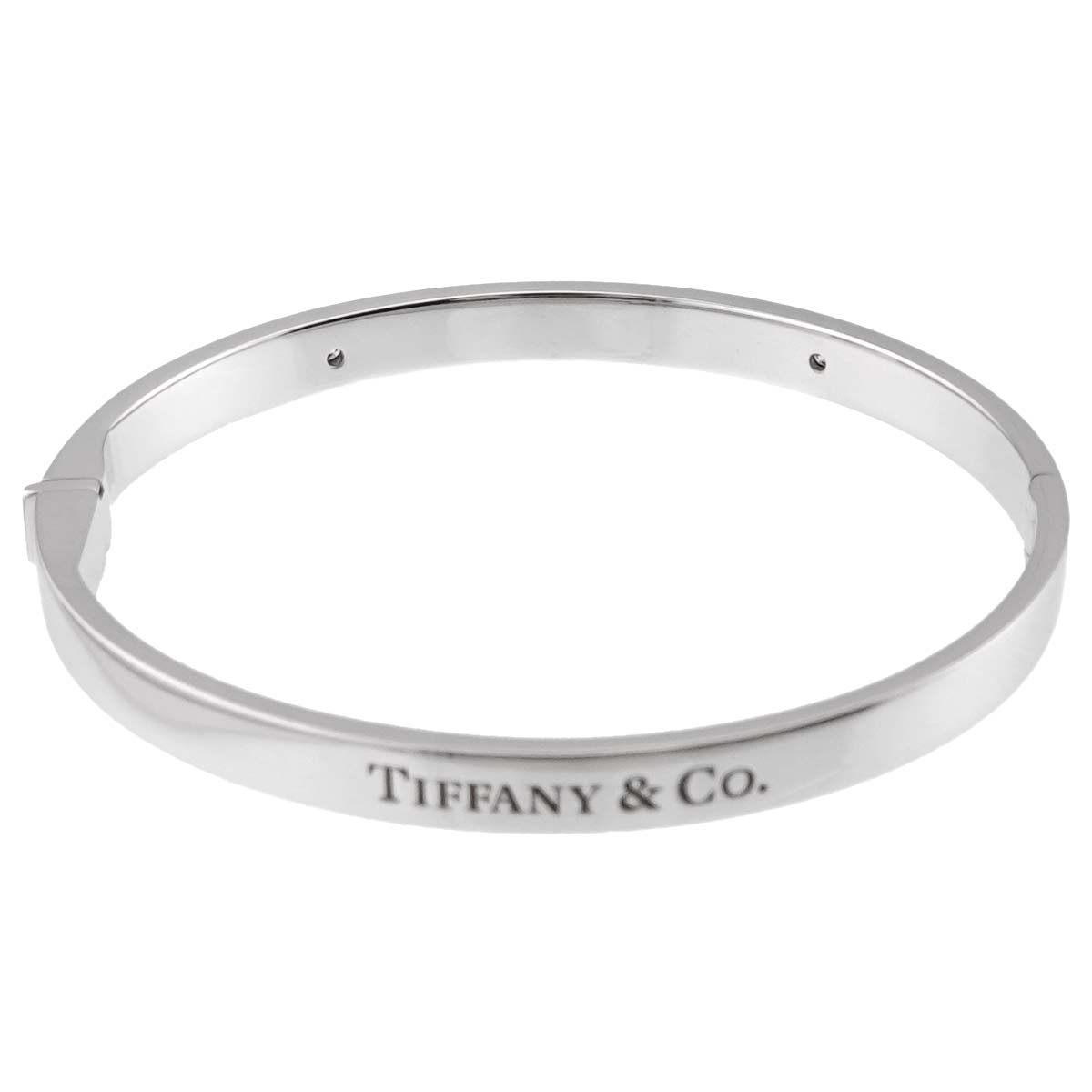 Diamond Bracelet 18K White Gold 750