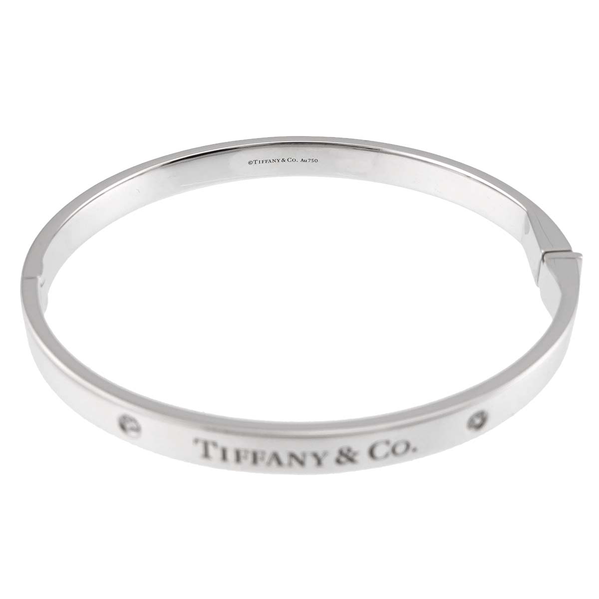 Diamond Bracelet 18K White Gold 750