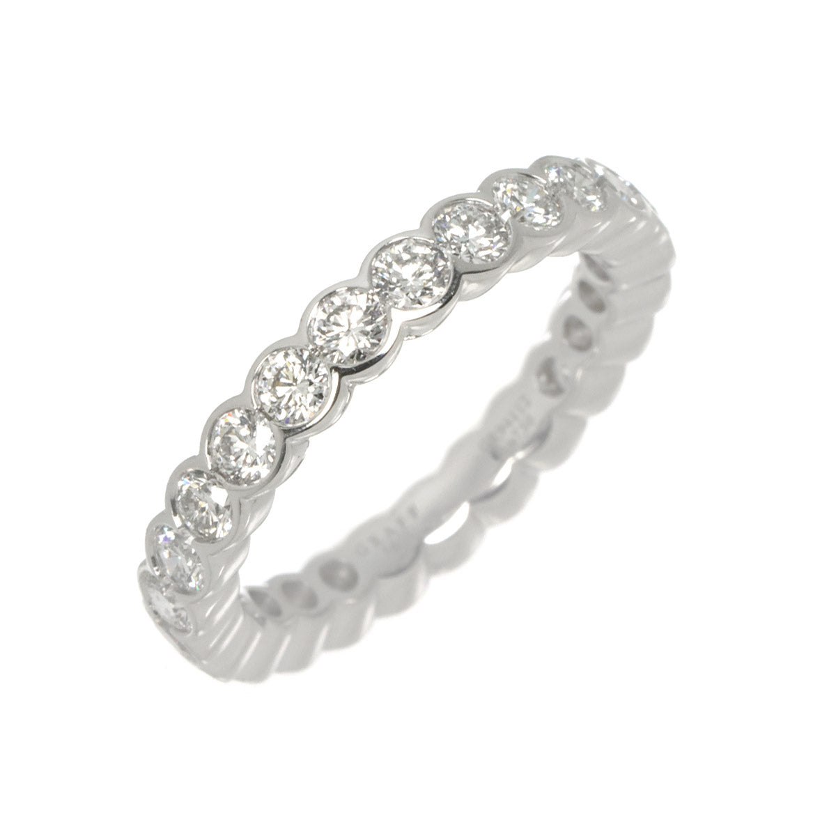 Diamond Ring 18K WG 750 Size4(US)