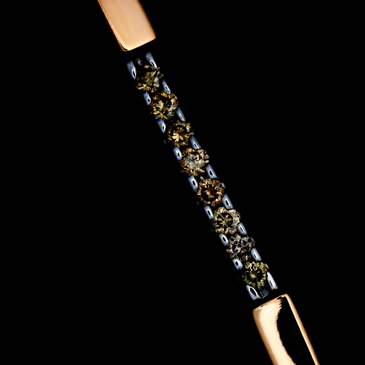 Diamond 1.00ct Bracelet 18K WG PG 750