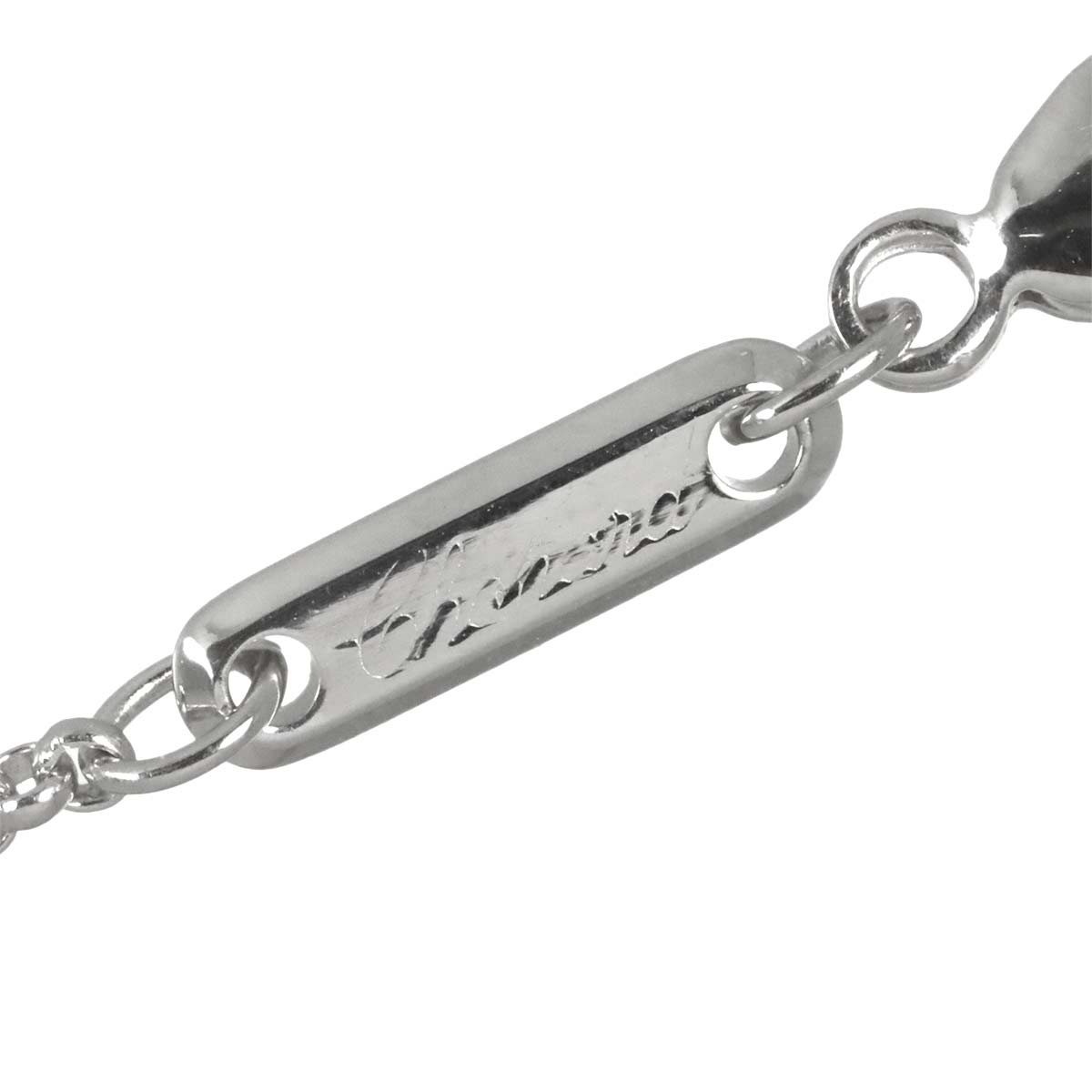 Happy Diamond Diamond Necklace 18K WG 750