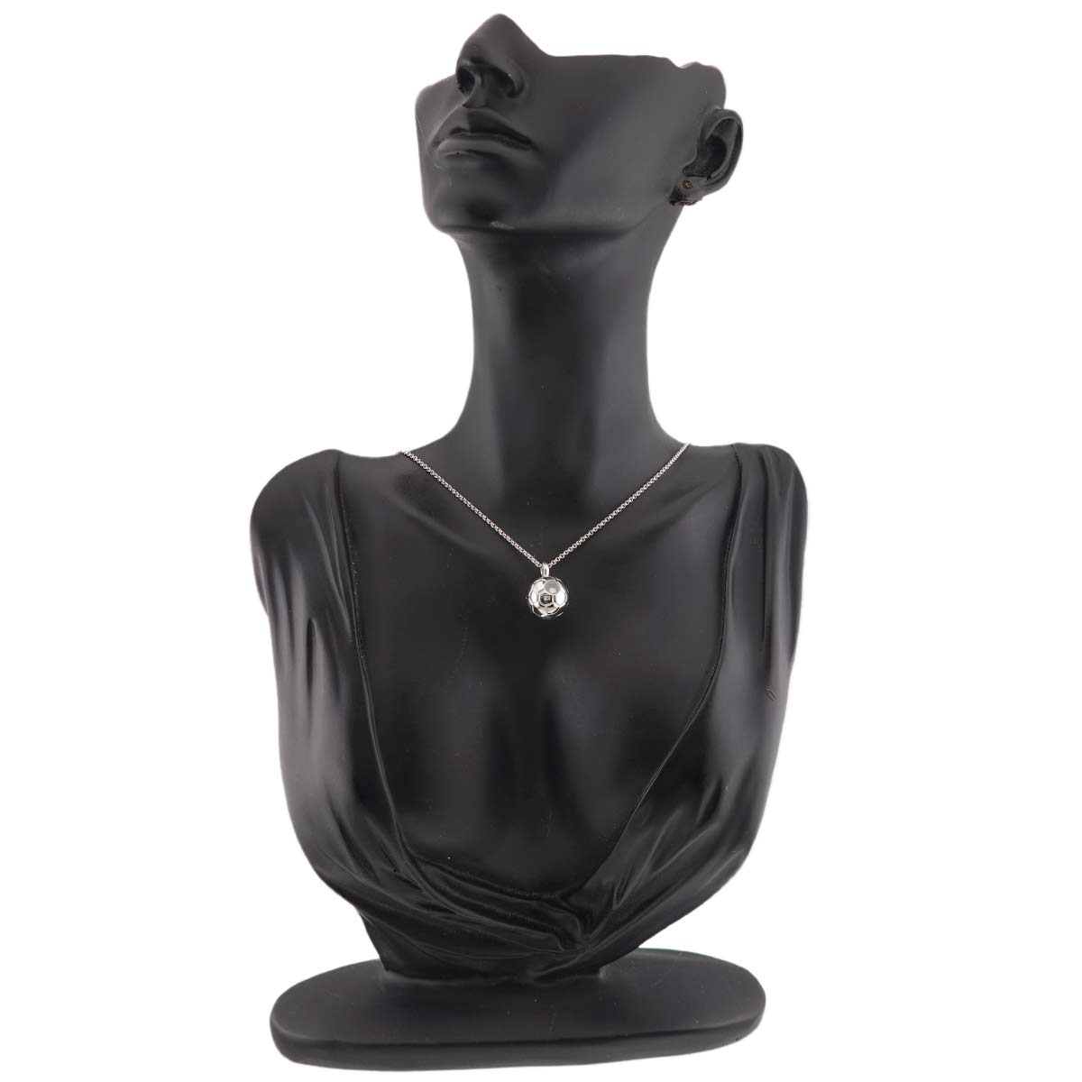 Happy Diamond Diamond Necklace 18K WG 750