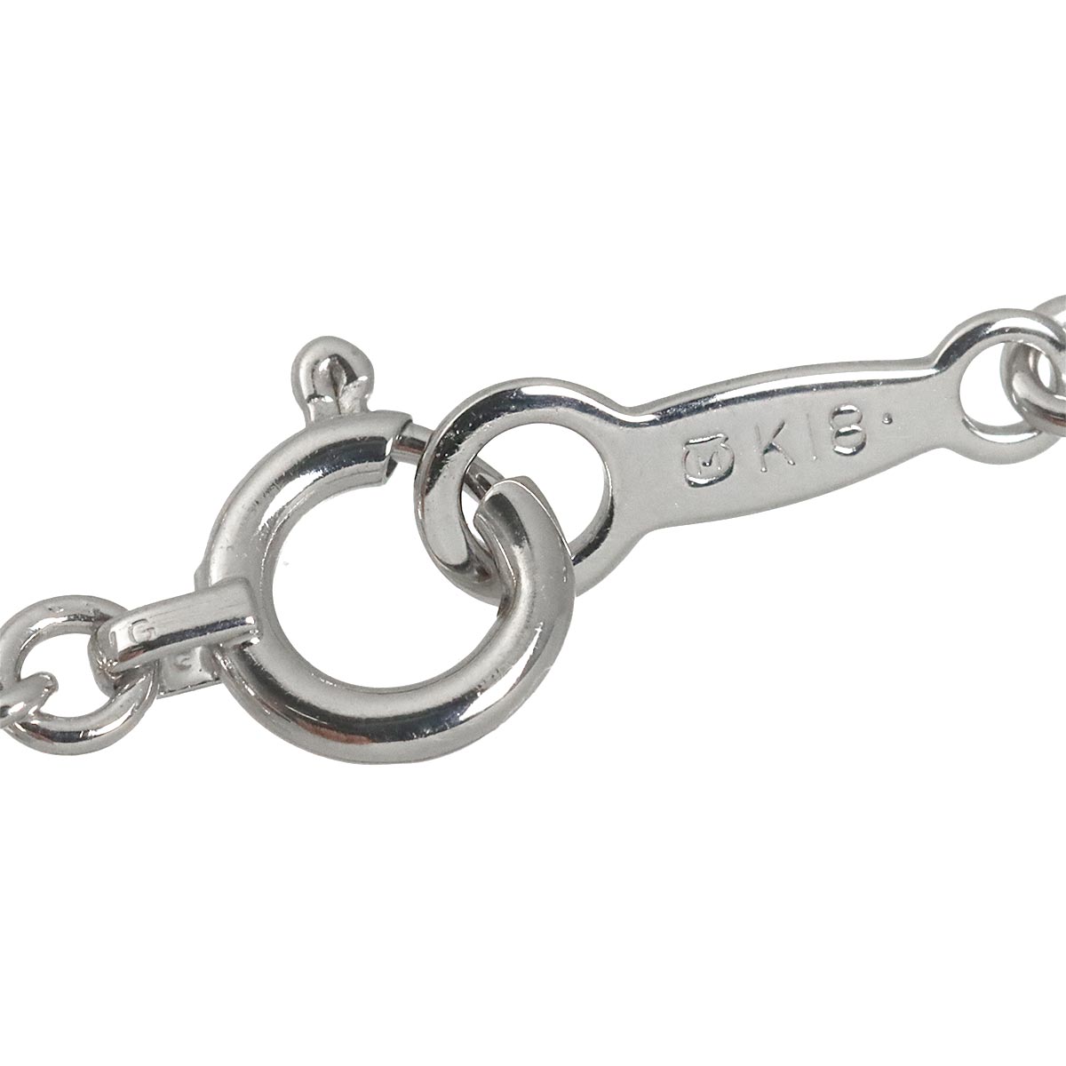 Akoya Pearl 7.9mm Necklace 18K White Gold 750