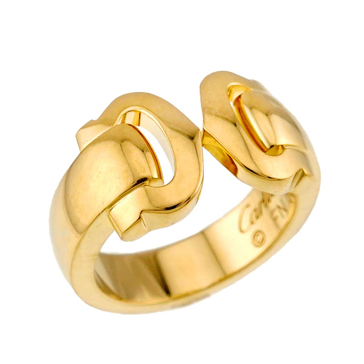 C2 Ring 18K YG 750 size47 4(US)