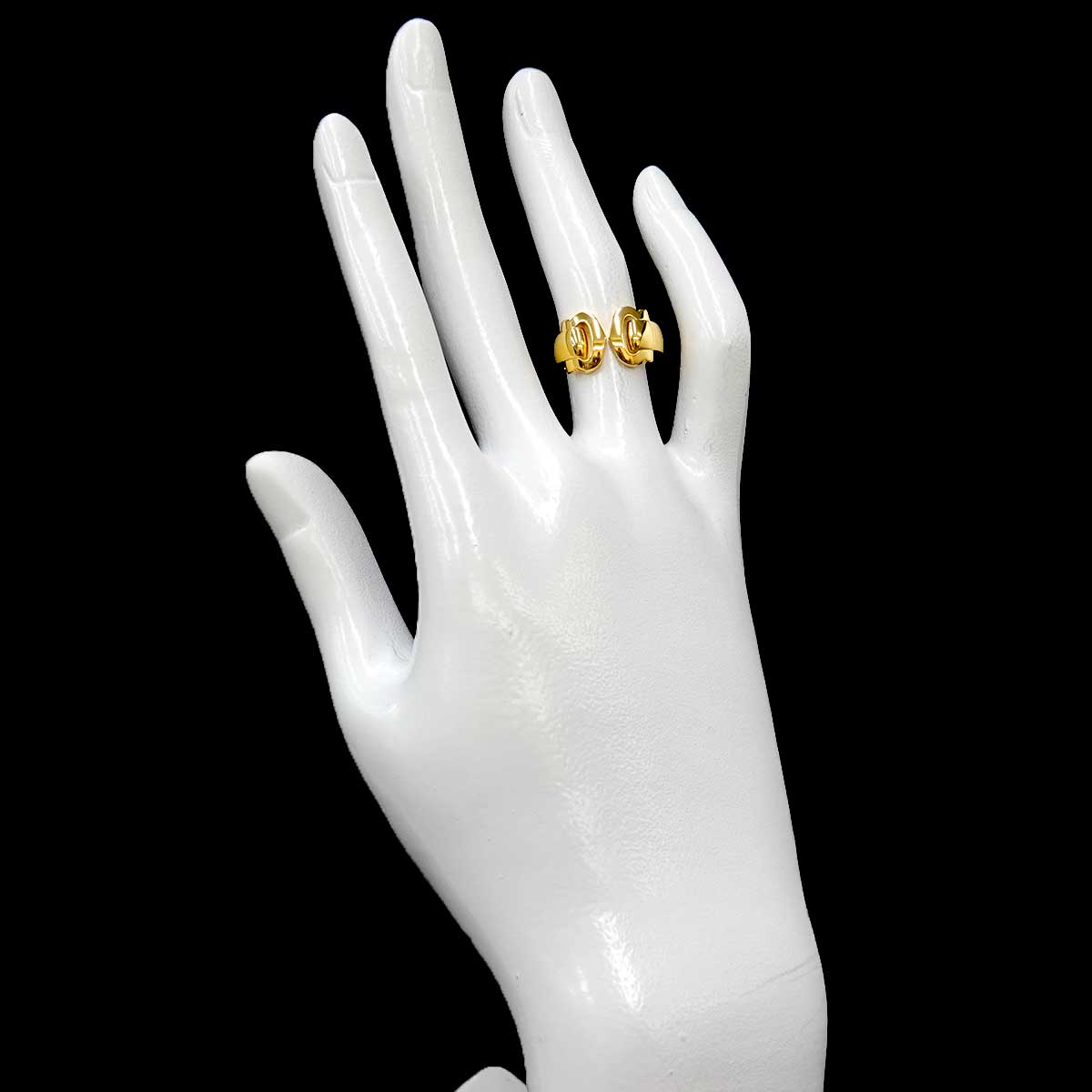 C2 Ring 18K YG 750 size47 4(US)