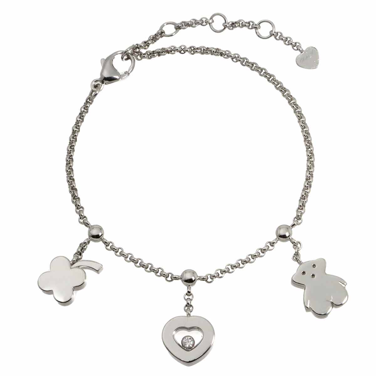 Happy Diamond Bracelet 18K WG 750