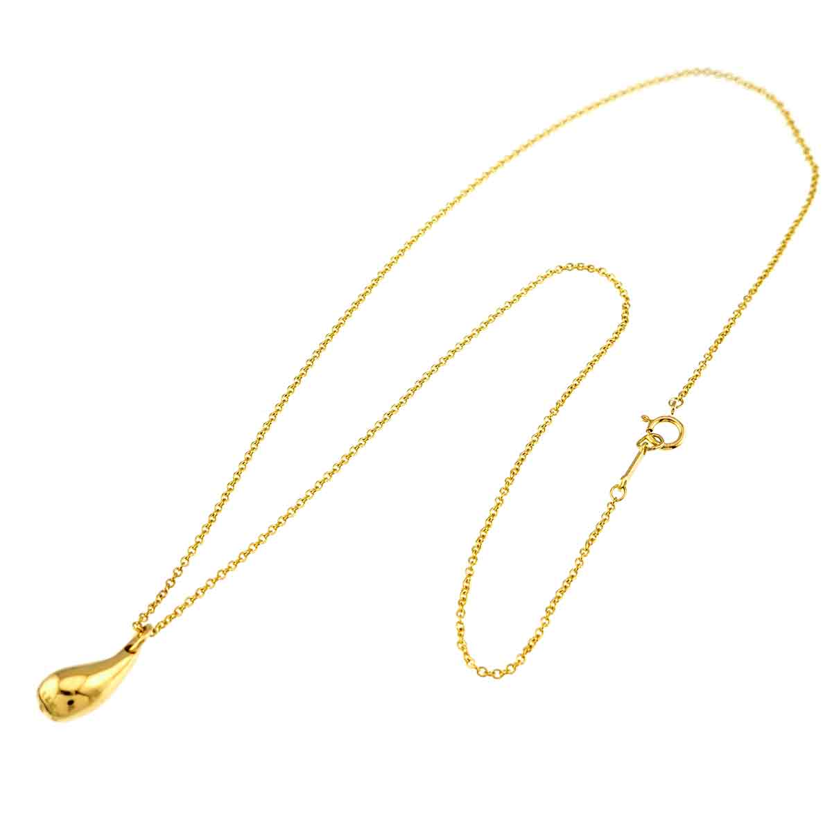 Teardrop Necklace 18K Yellow Gold 750