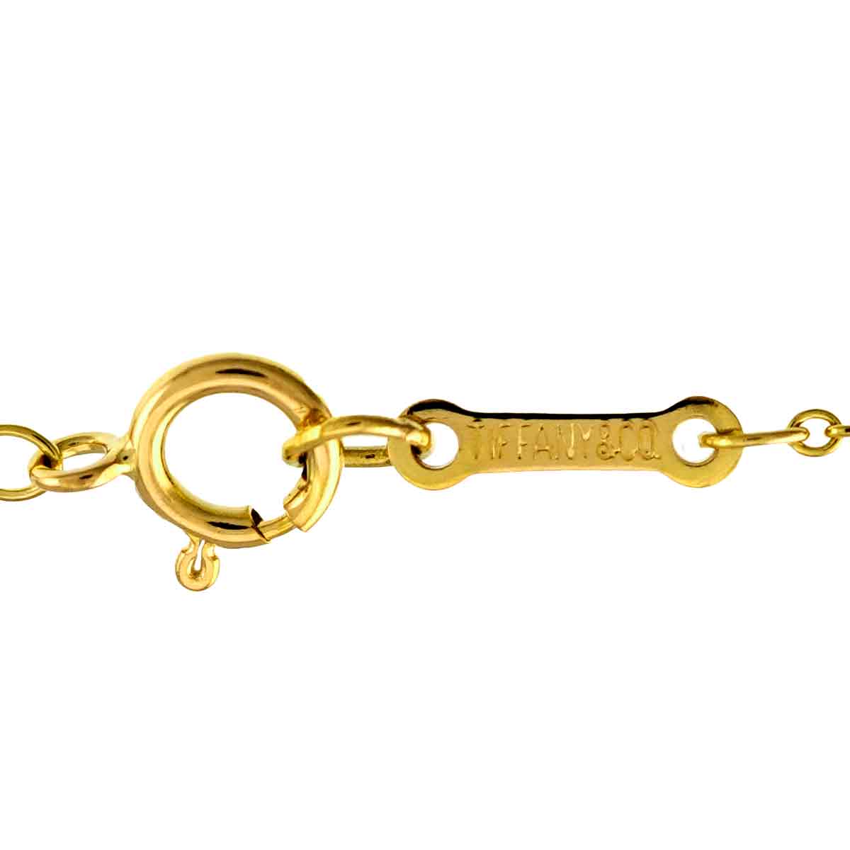Teardrop Necklace 18K Yellow Gold 750