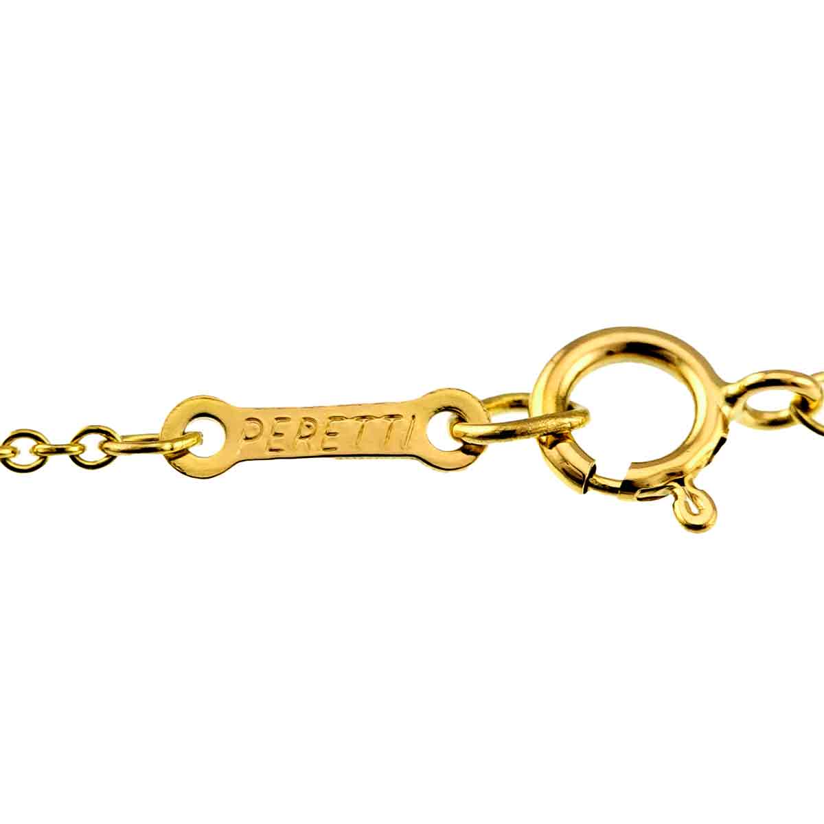 Teardrop Necklace 18K Yellow Gold 750