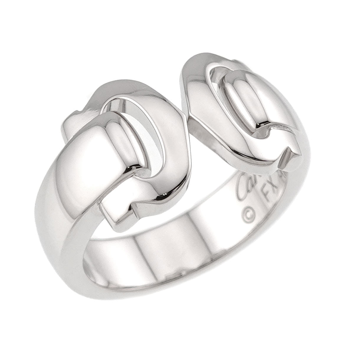 C2 Ring 18K WG 750 size49 4.75-5(US)