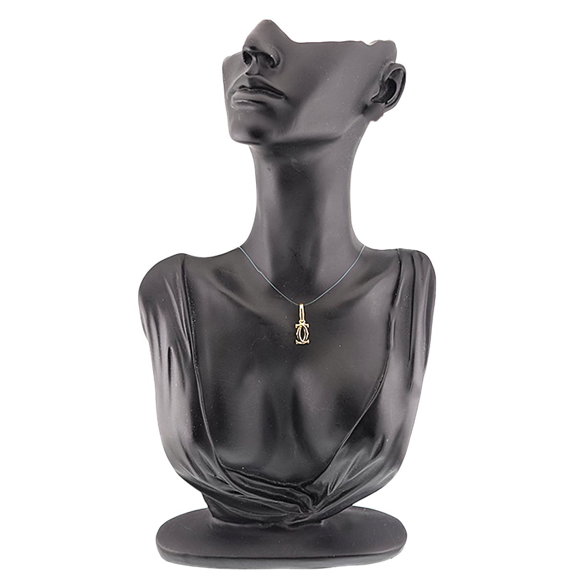 2C Pendant Top Charm 18K Yellow Gold 750
