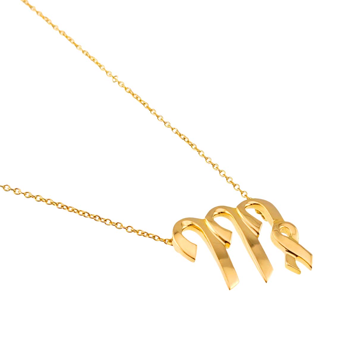 Paloma Picasso Necklace 18K Yellow Gold 750