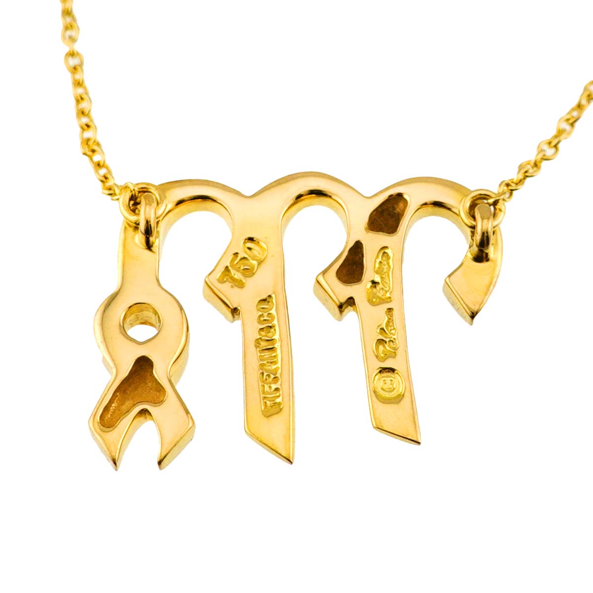Paloma Picasso Necklace 18K Yellow Gold 750