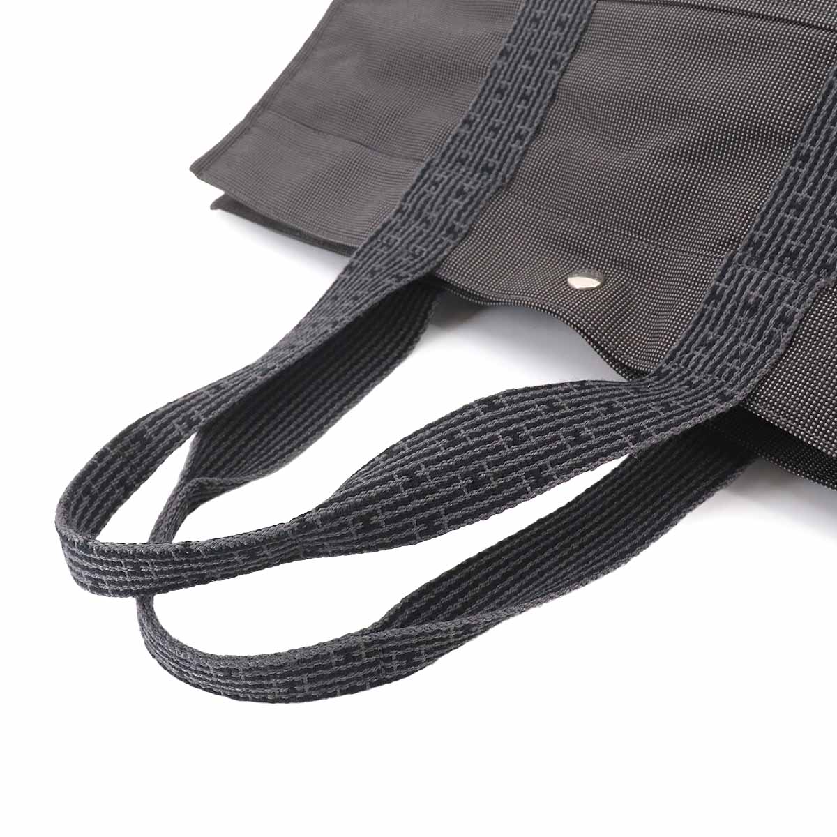 Herline Tote GM Bag Canvas Gray Purse
