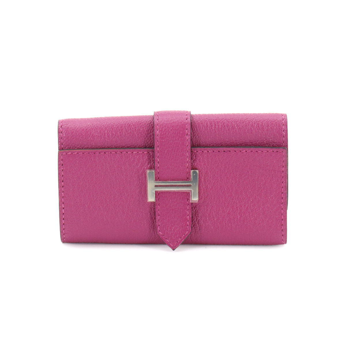Bearn Four consecutive key case Chevre Rose Purple Accessory