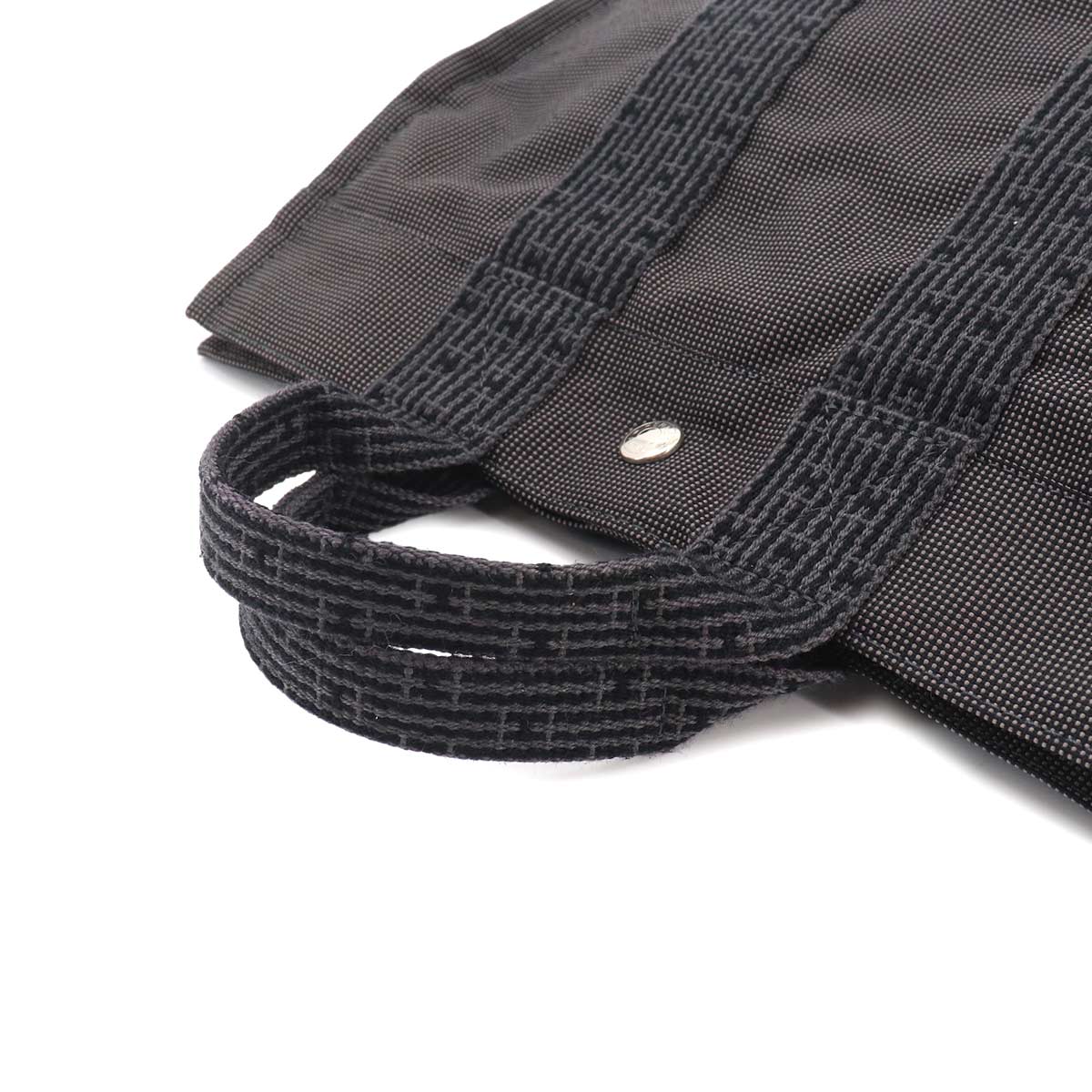 Herline Tote PM Bag Canvas Gray Unisex Purse