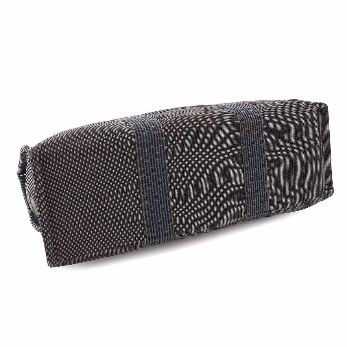 Herline Tote GM Bag Canvas Gray Purse