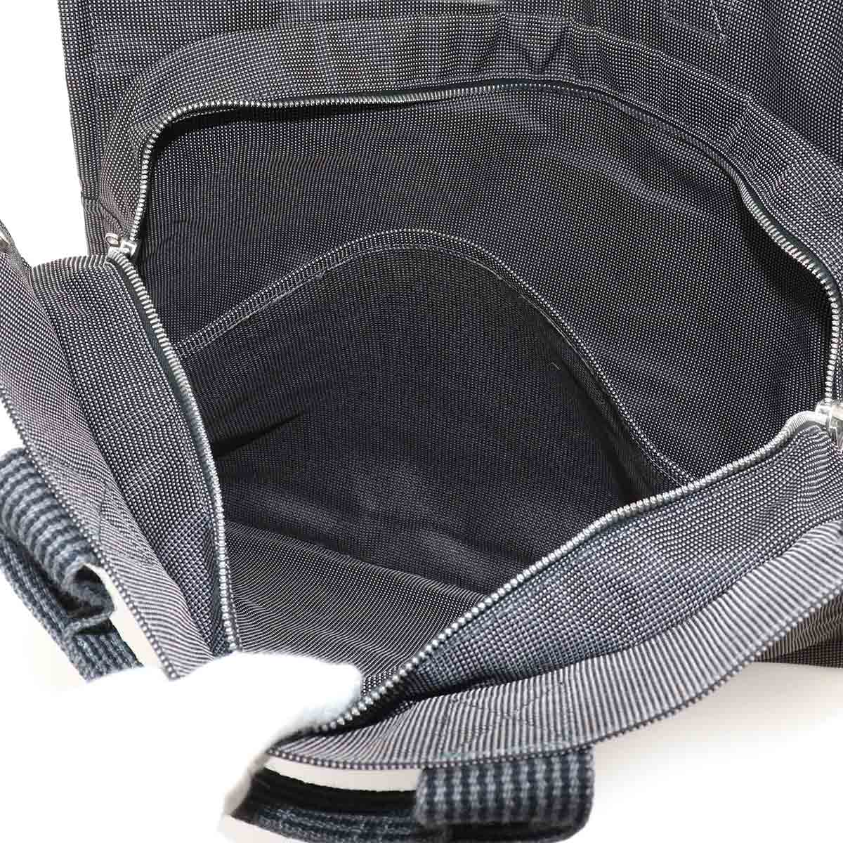 Herline Tote MM Bag Canvas Gray Unisex Purse