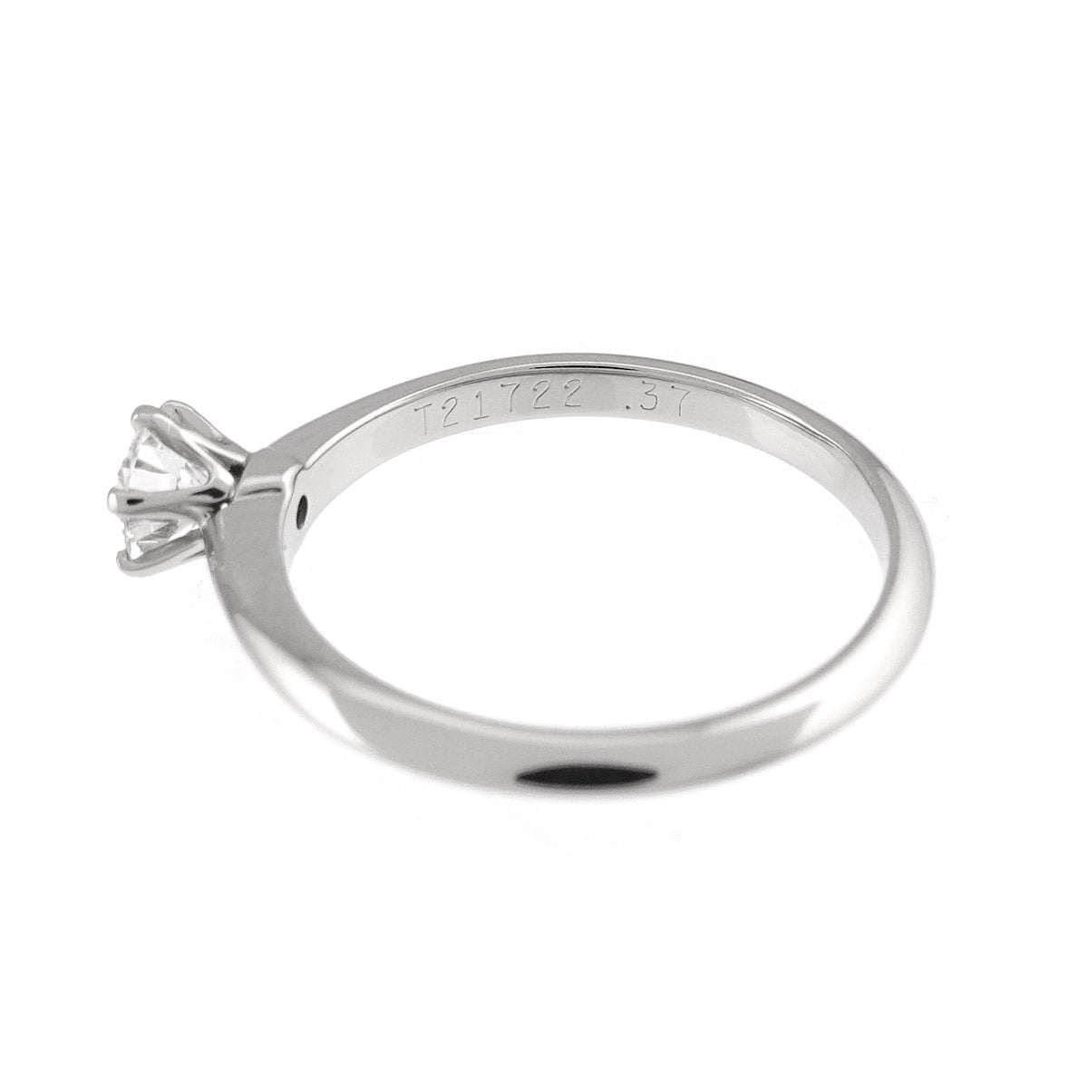 Diamond 0.37ct E/VVS2 Ring Pt Platinum Size5.25-5.5(US)