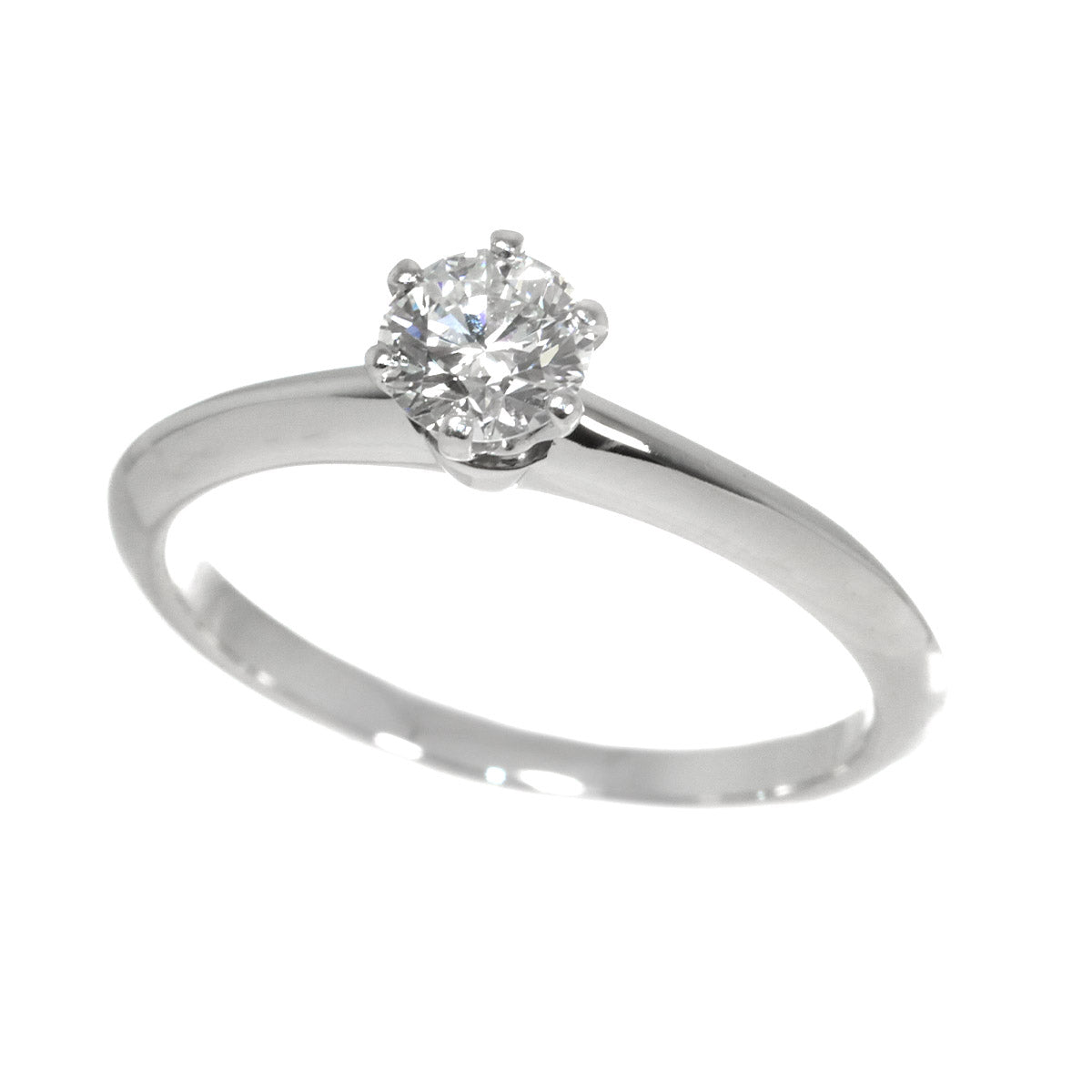 Diamond 0.37ct E/VVS2 Ring Pt Platinum Size5.25-5.5(US)