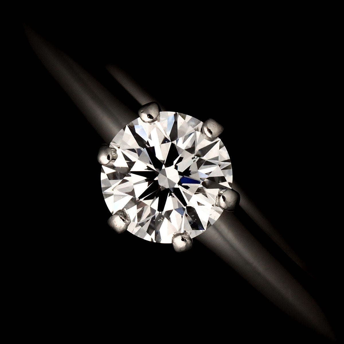 Diamond 0.37ct E/VVS2 Ring Pt Platinum Size5.25-5.5(US)