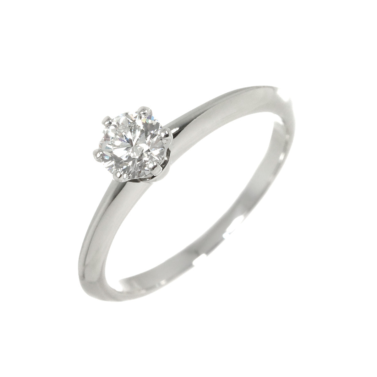 Diamond 0.37ct E/VVS2 Ring Pt Platinum Size5.25-5.5(US)