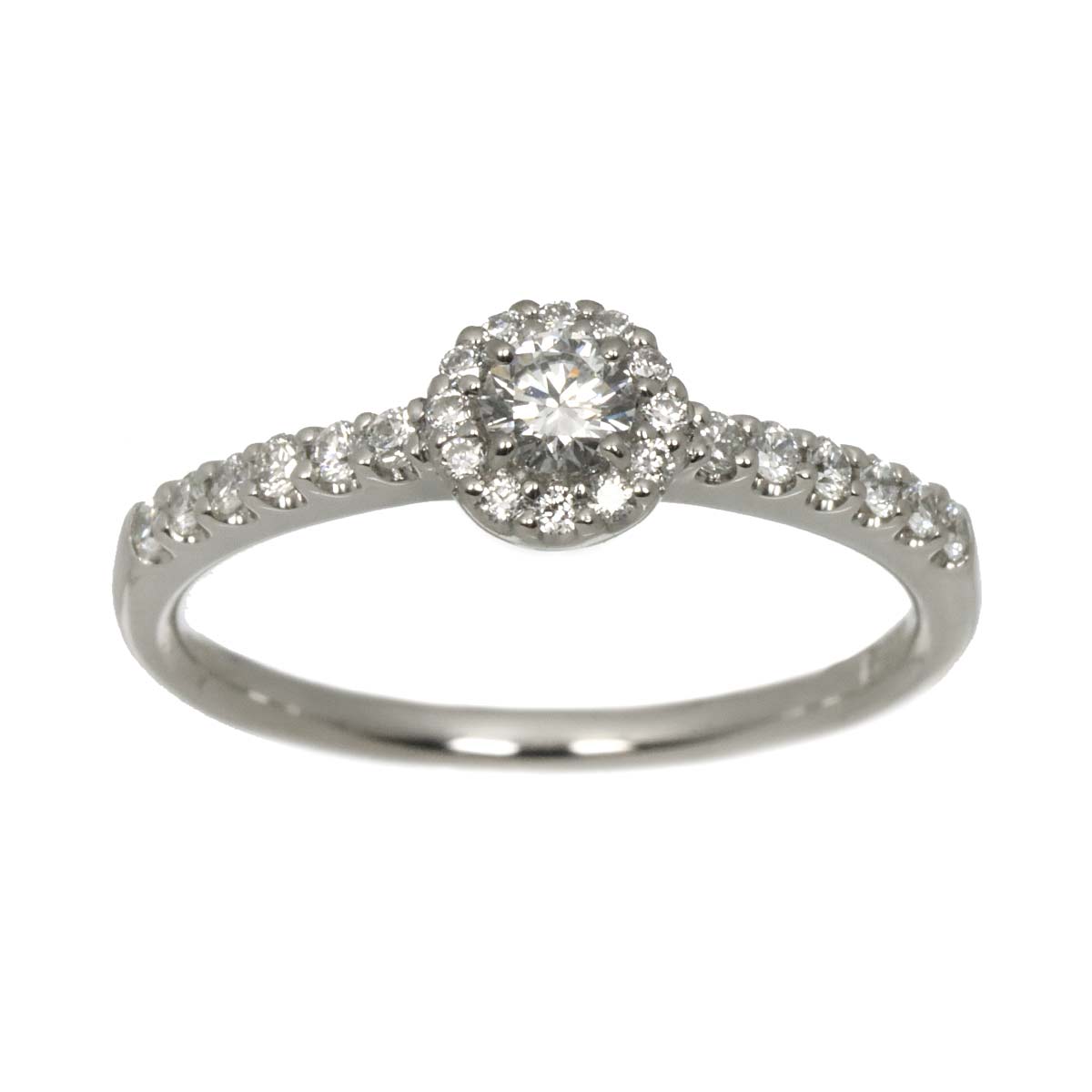 Diamond 0.31ct Ring Pt Platinum size4.75-5(US)