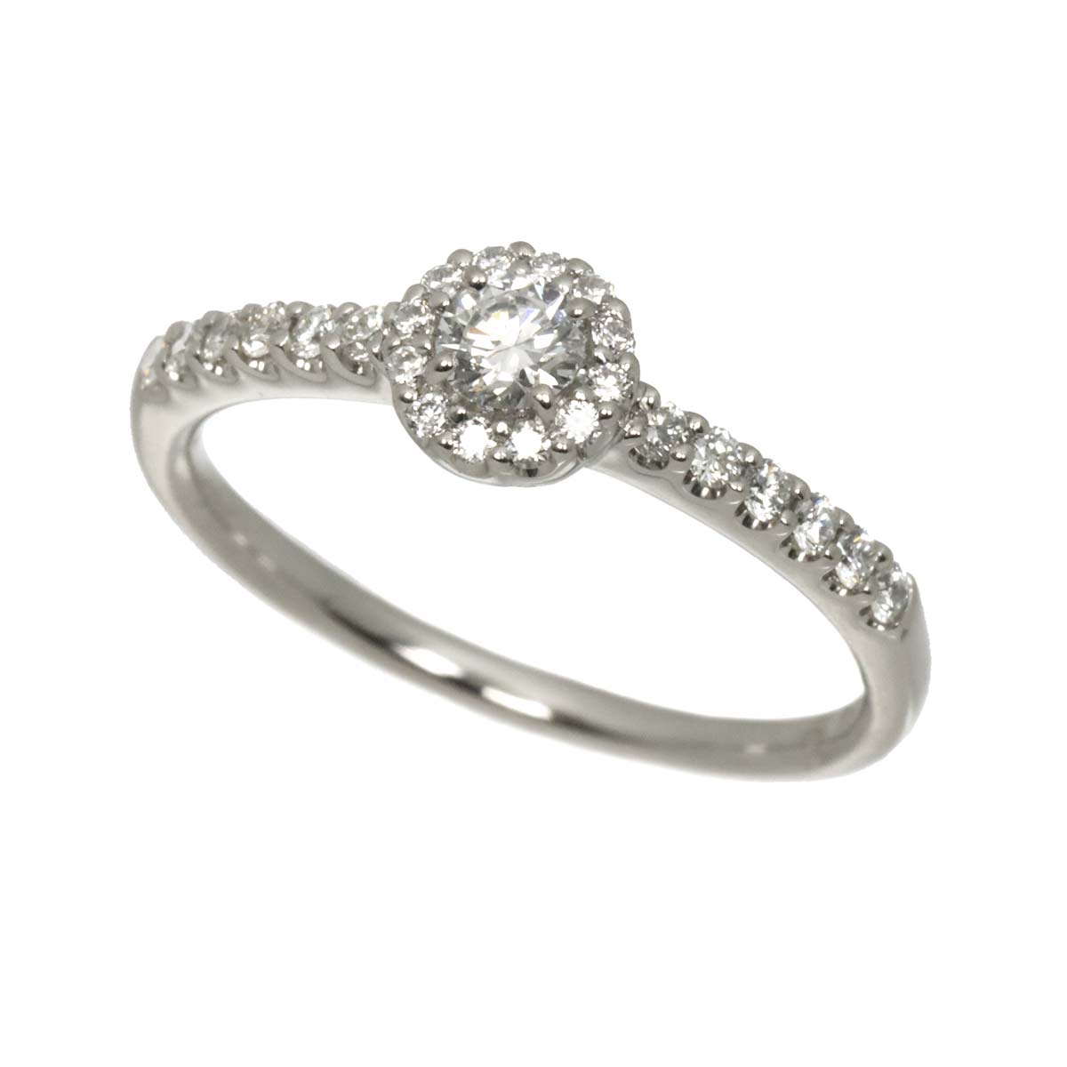 Diamond 0.31ct Ring Pt Platinum size4.75-5(US)