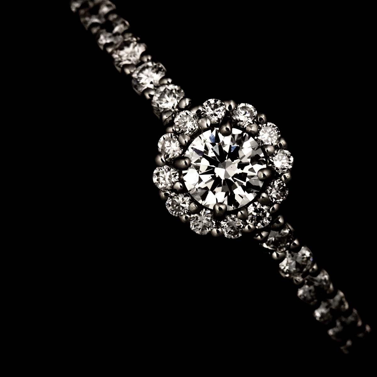 Diamond 0.31ct Ring Pt Platinum size4.75-5(US)