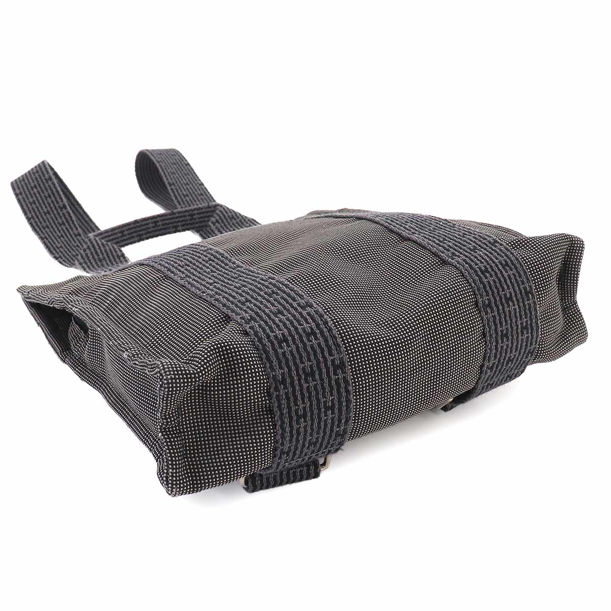 Her Line Ad PM Backpack Canvas Gray Purse