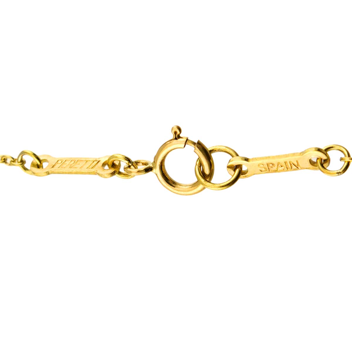 Open Heart Necklace 18K Yellow Gold 750