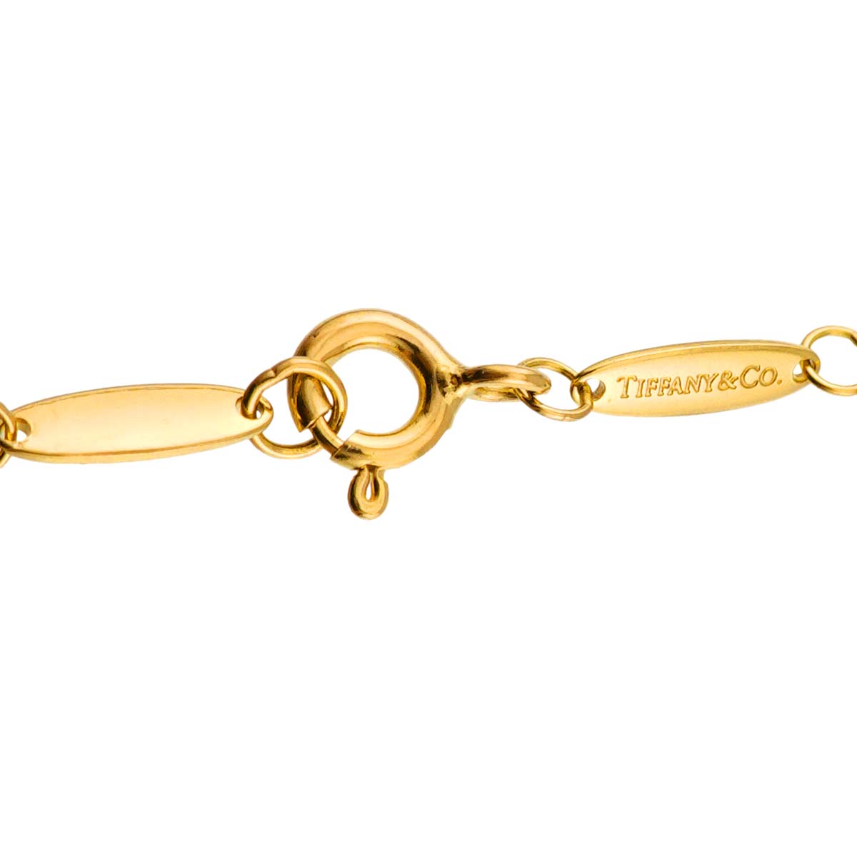 Bean Necklace 18K Yellow Gold 750