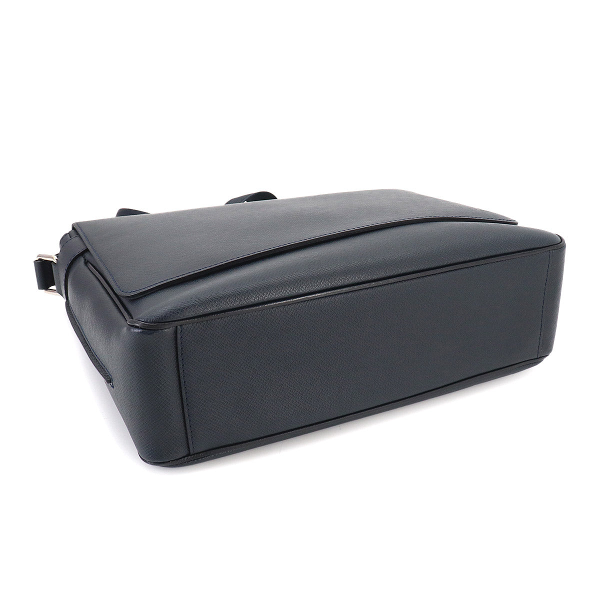 Taiga Roman MM Shoulder Bag Leather Navy Purse