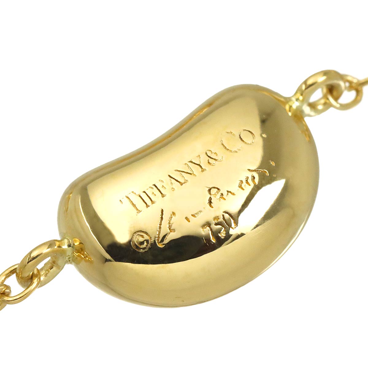 Bean 5P Bracelet 18K Yellow Gold 750