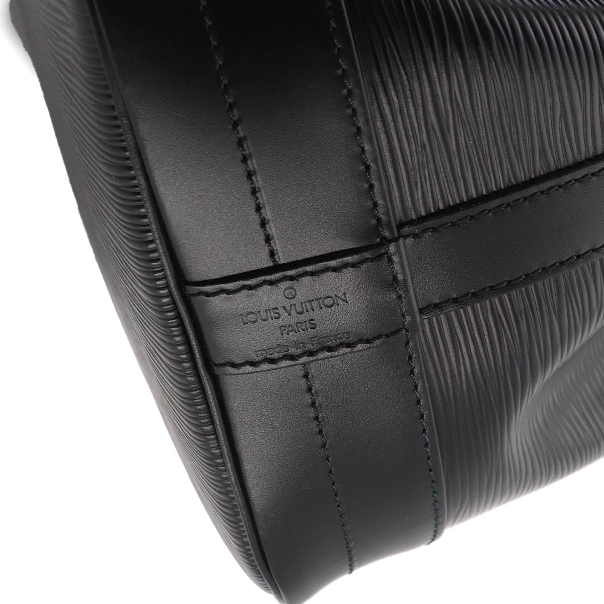 Epi Noe Shoulder Bag Leather Noir M59002 Purse