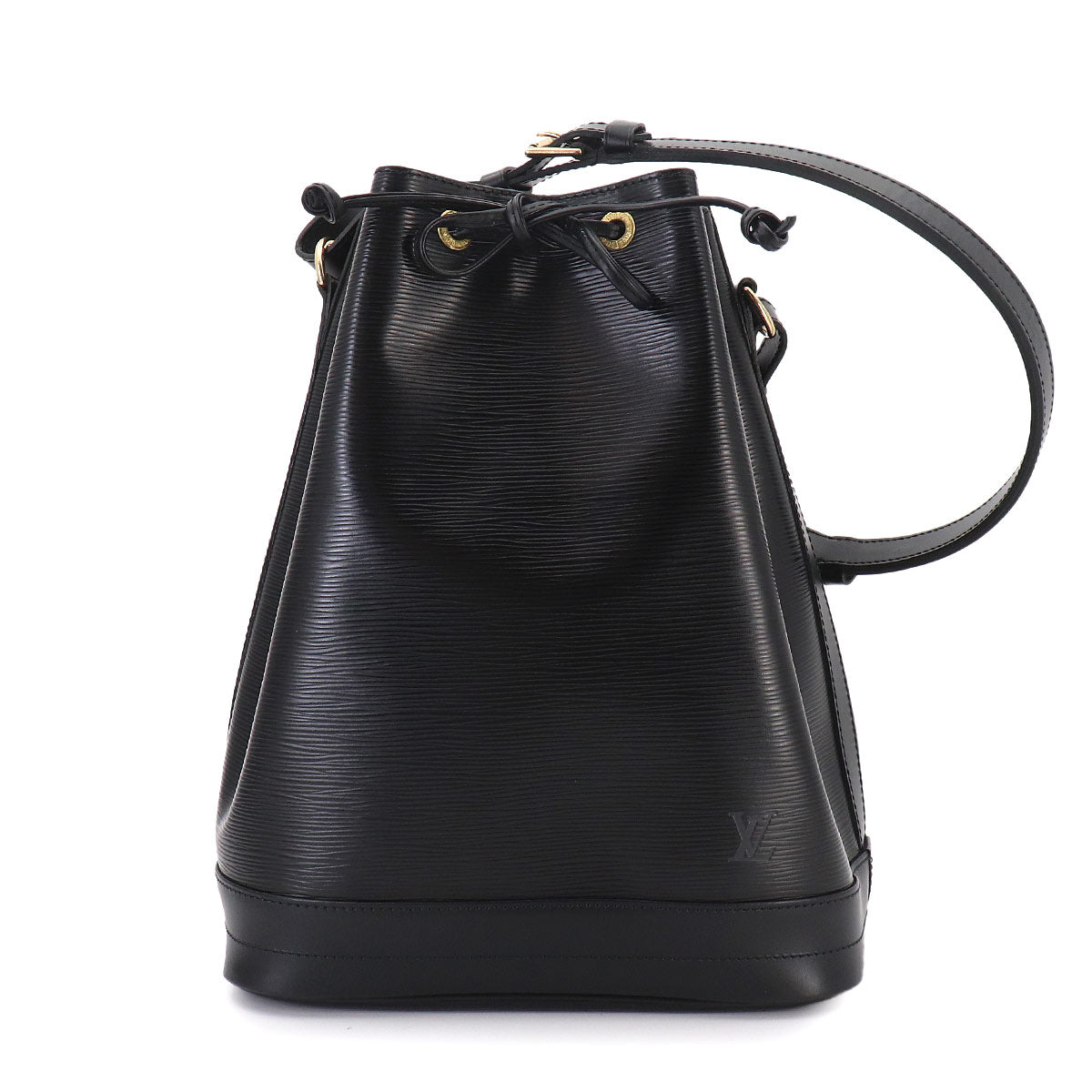 Epi Noe Shoulder Bag Leather Noir M59002 Purse
