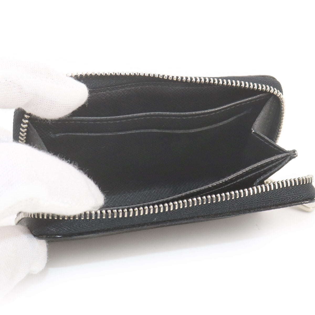 Damier Graphite Zippy Coin Purse Gray N63076