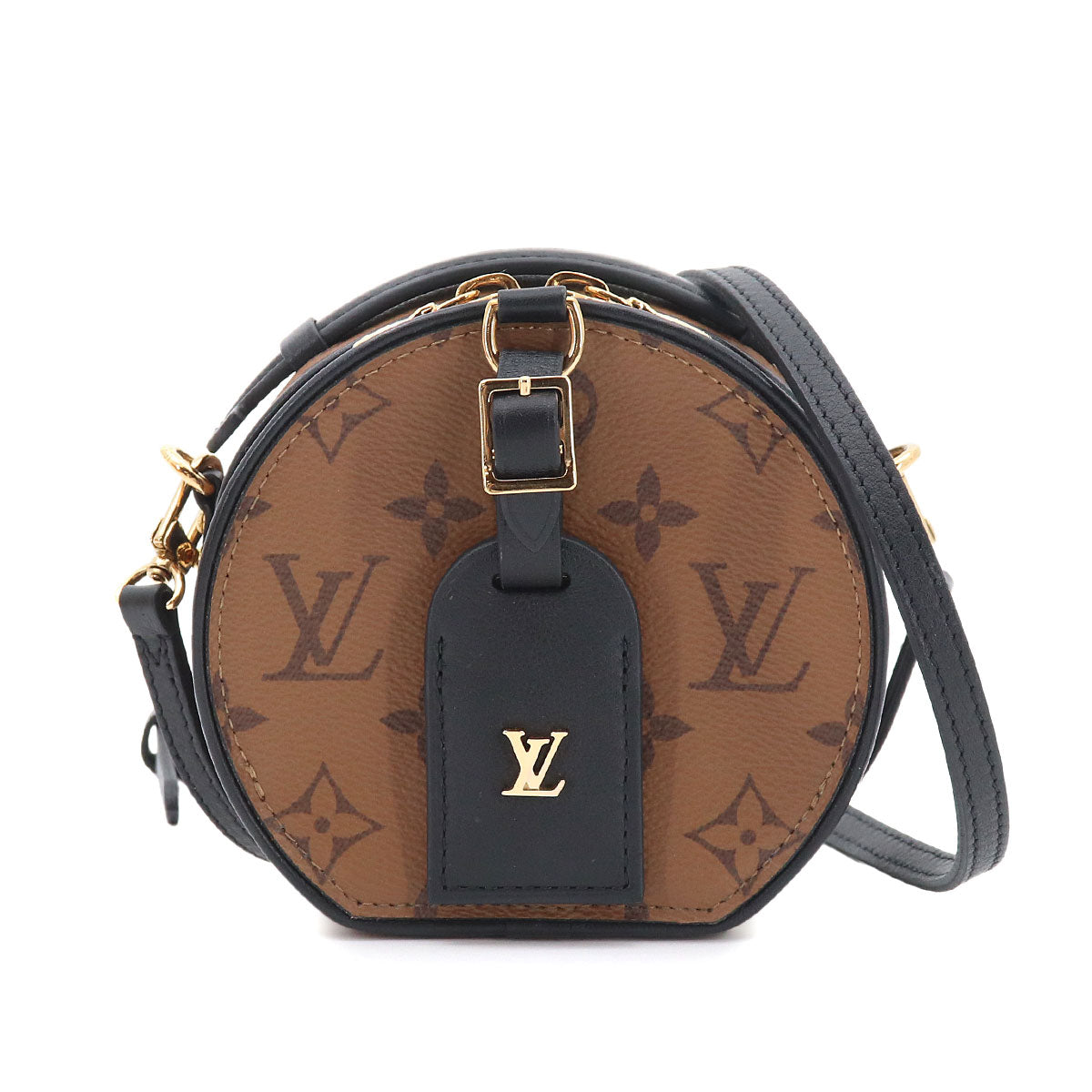 Monogram Reverse Mini Boite Chapeau Shoulder Bag M68276