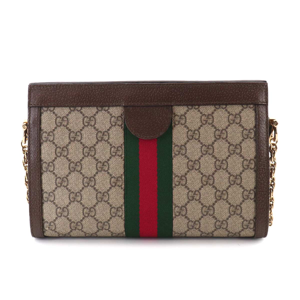 Ophidia GG Small Shoulder Bag GG Supreme Canvas Beige 503887