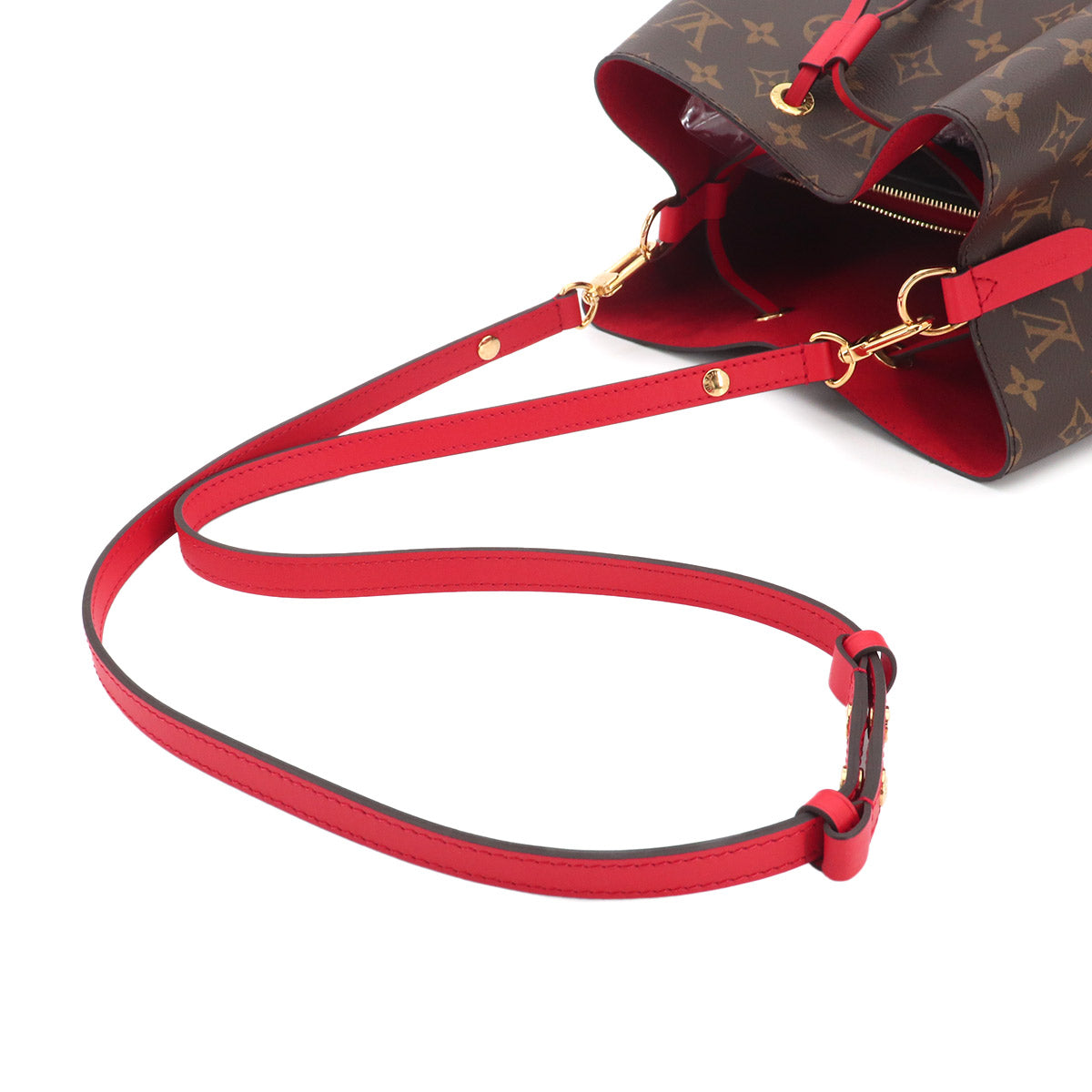 Monogram Neonoe Shoulder Bag Coquelicot M44021