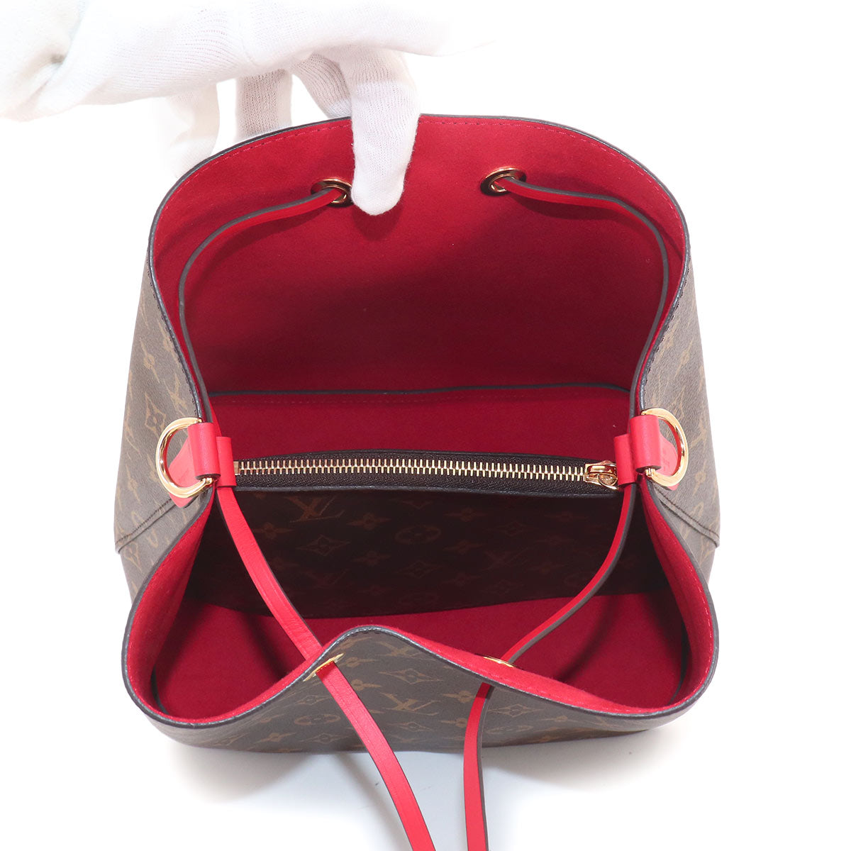 Monogram Neonoe Shoulder Bag Coquelicot M44021