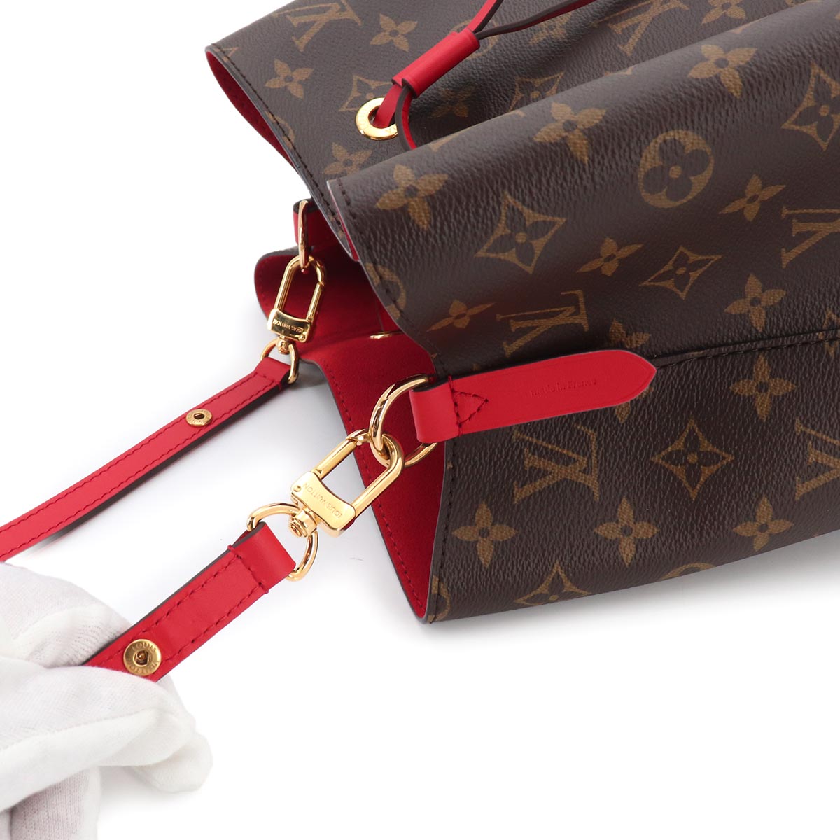 Monogram Neonoe Shoulder Bag Coquelicot M44021